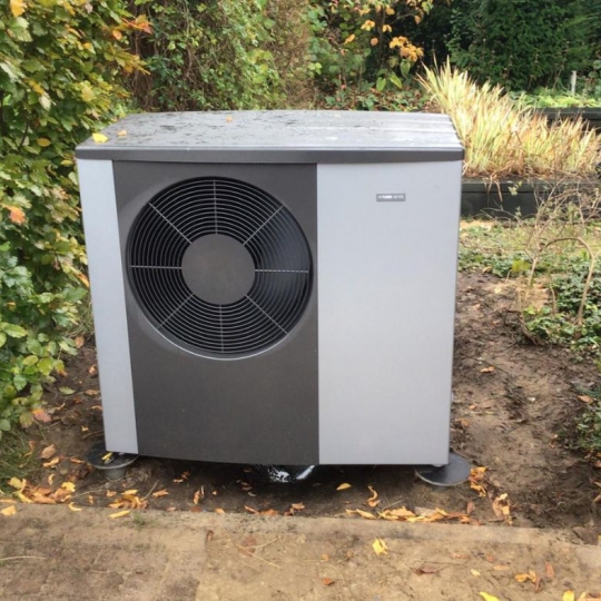 Installatie binnen- en buitenunit
