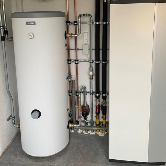 Installatie binnen- en buitenunit