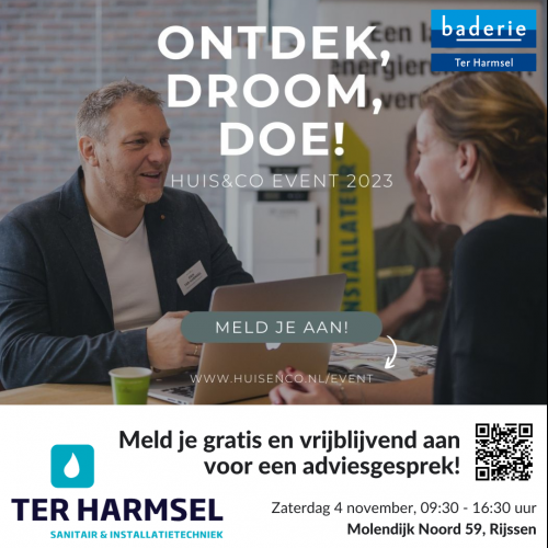 Ter Harmsel | Huis&Co event: ontdek, droom, doe!