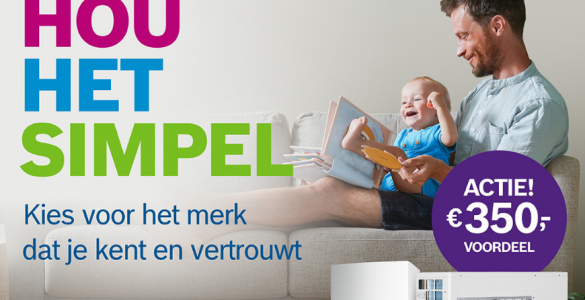 Hybride verwarmen in twee stappen, ontvang nu € 350,- actievoordeel! - Ter Harmsel