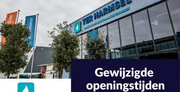 Gewijzigde openingstijden in de bouwvakvakantie - Ter Harmsel